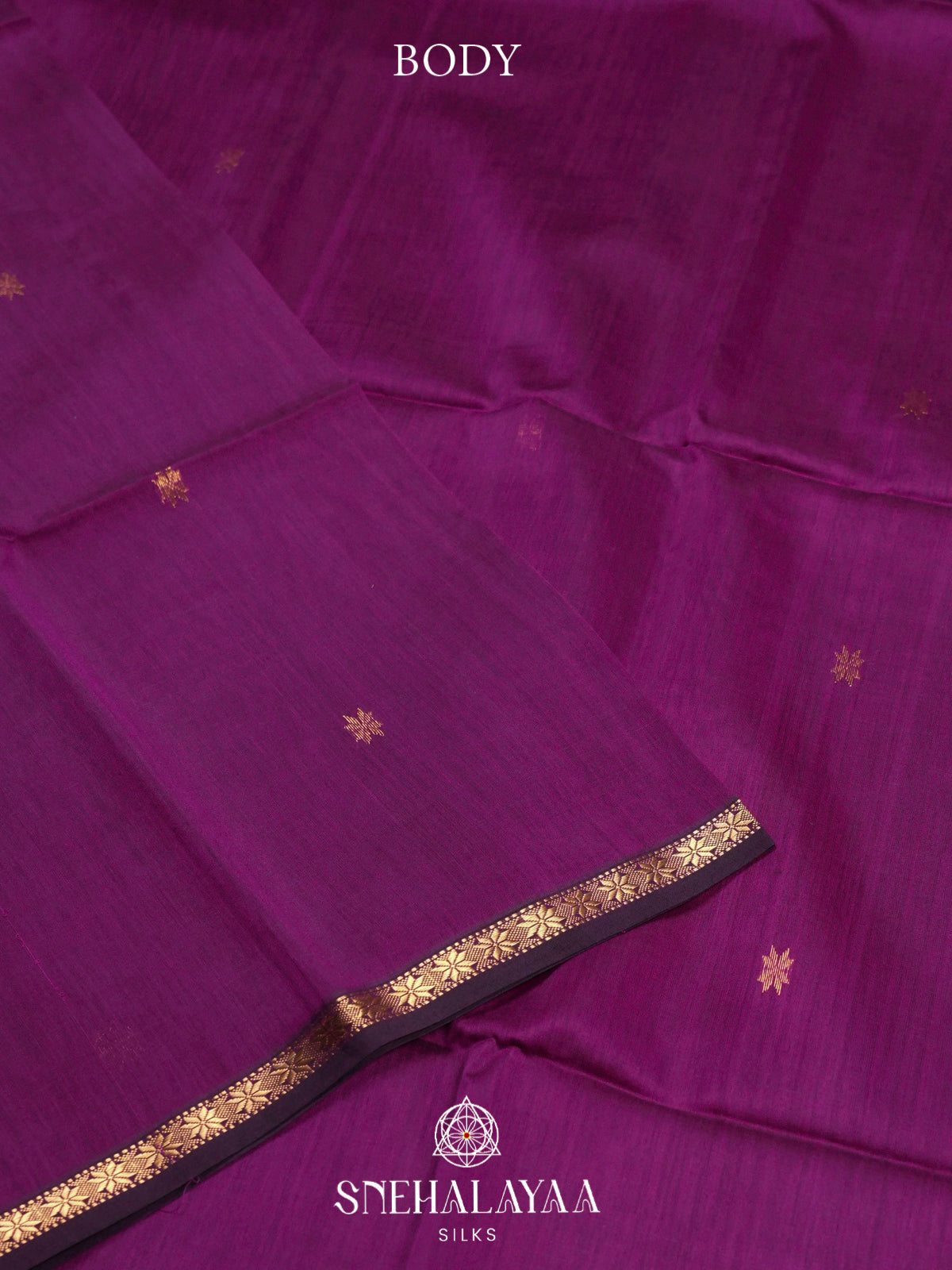 Purple Maheshwari Silk Cotton Saree