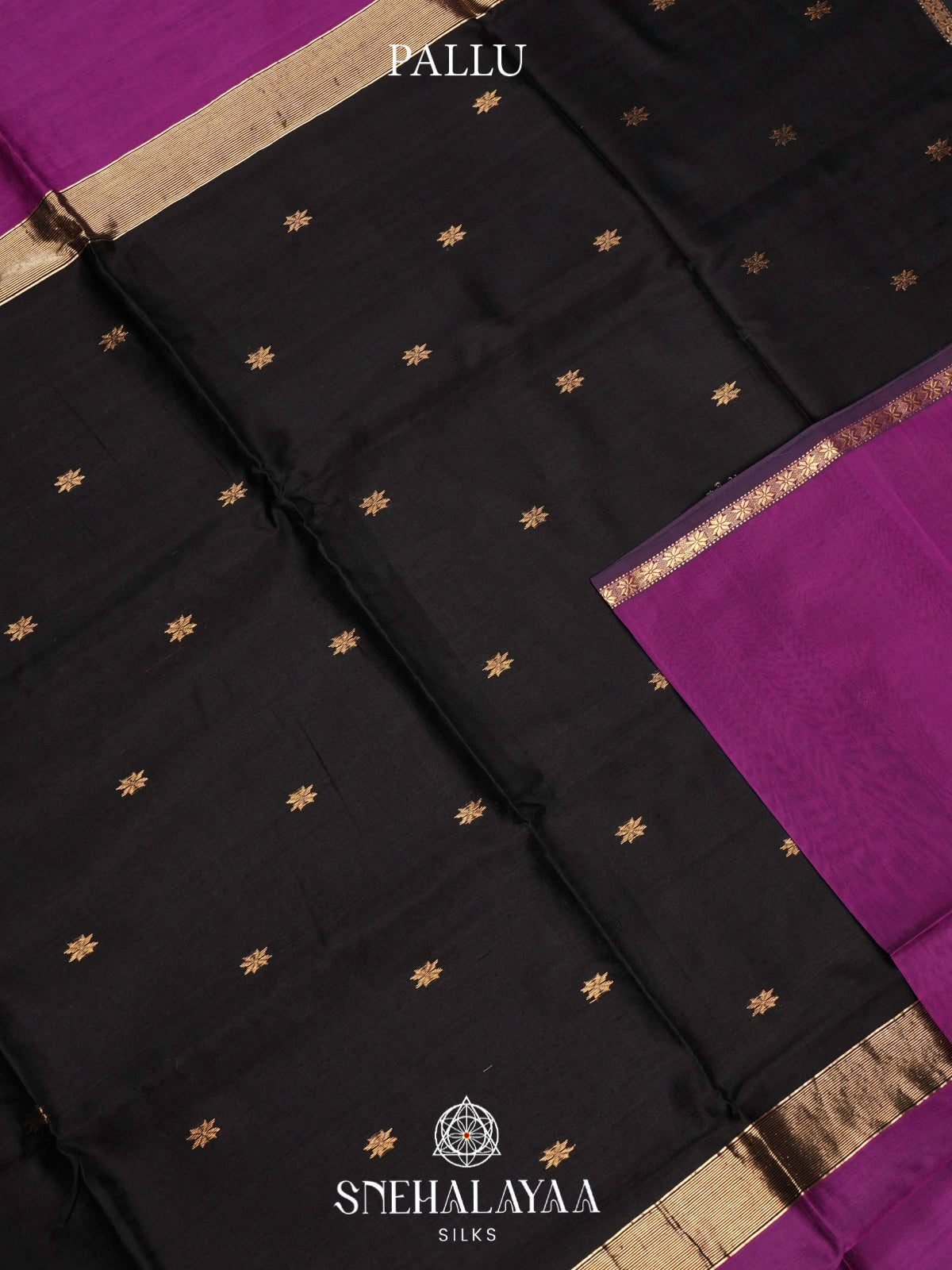 Purple Maheshwari Silk Cotton Saree