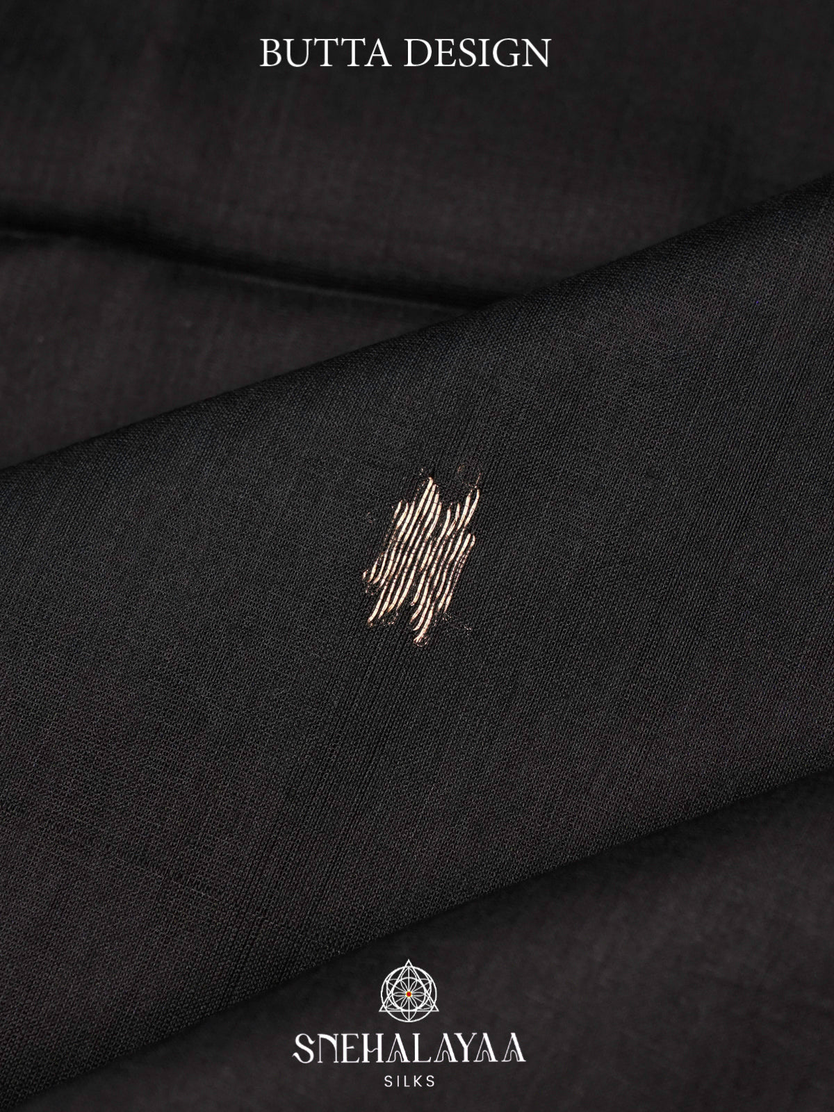 Black Maheshwari Silk Cotton Saree