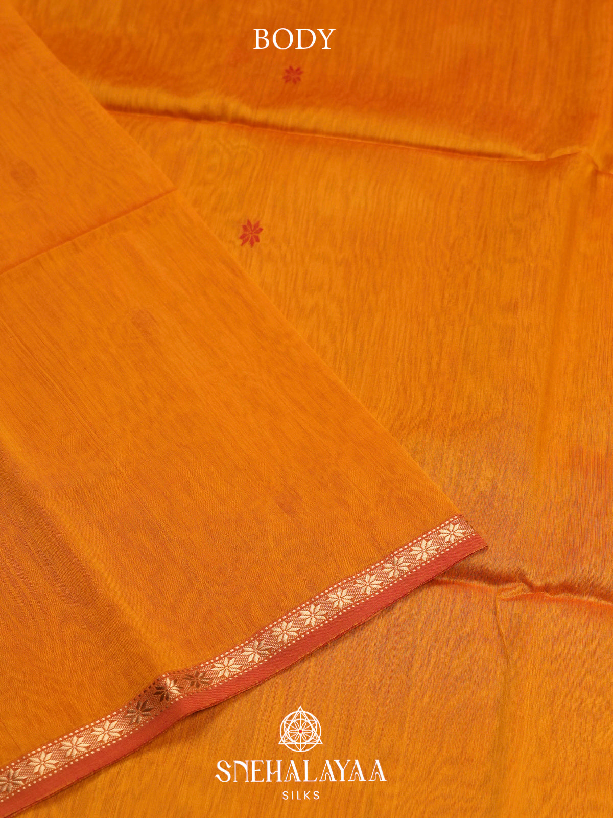 Mustard Yellow Maheshwari Silk Cotton Saree
