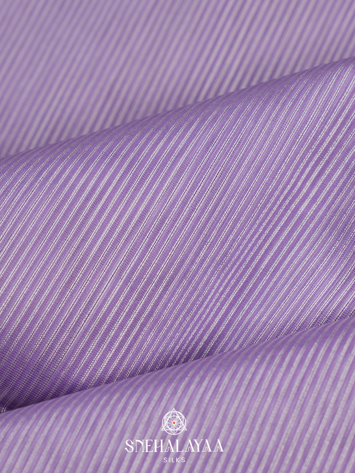Lavender Maheshwari Silk Cotton Saree