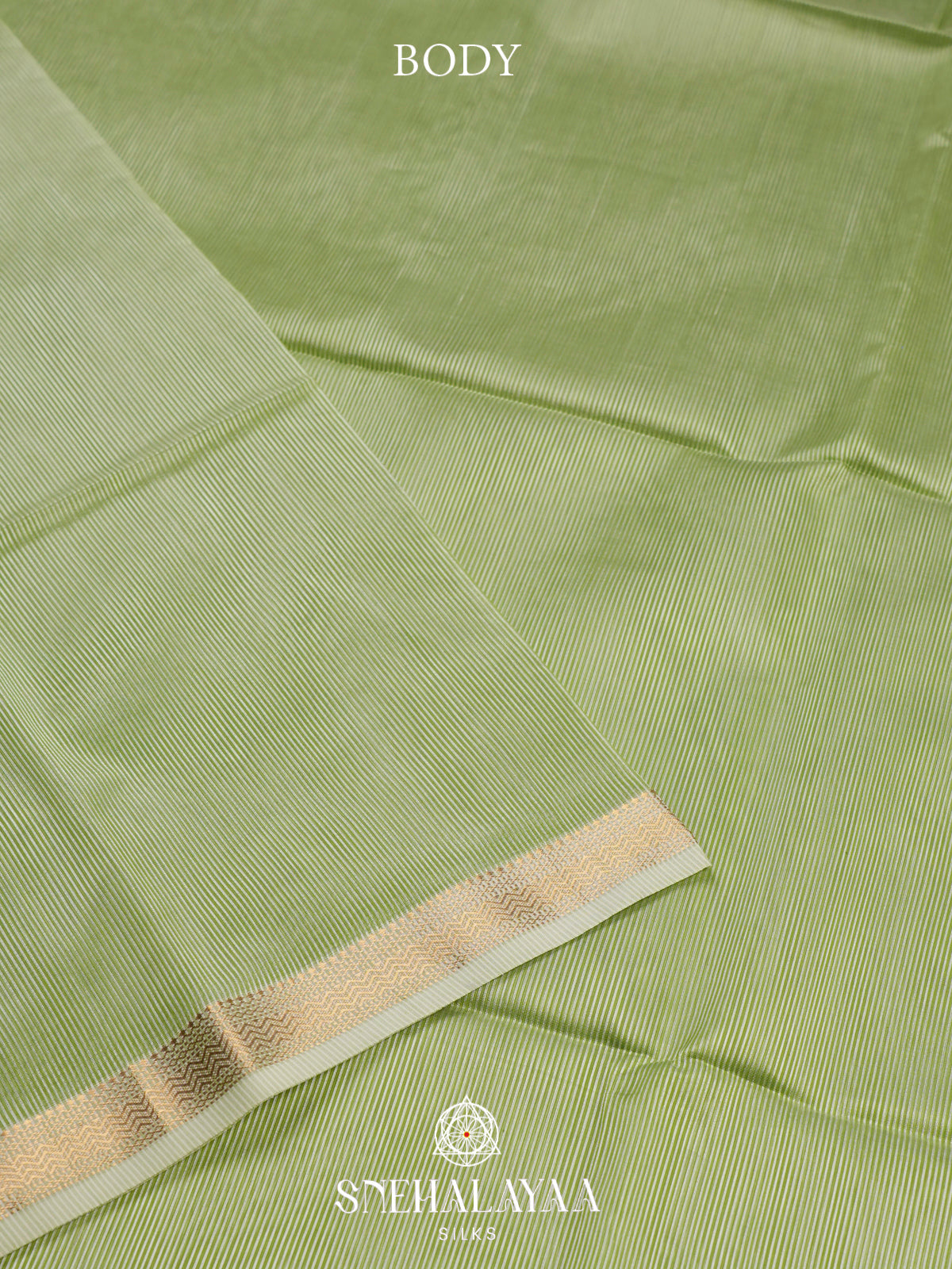 Green Maheshwari Silk Cotton Saree