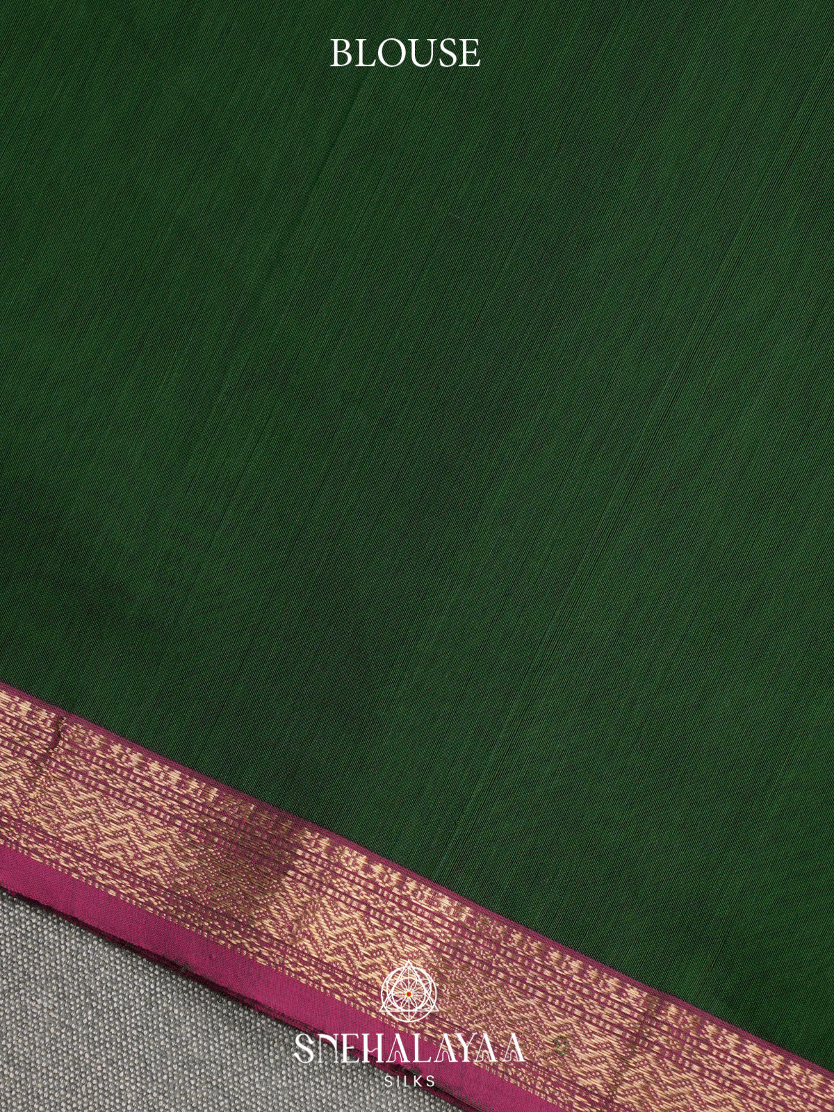 Green Maheshwari Silk Cotton Saree
