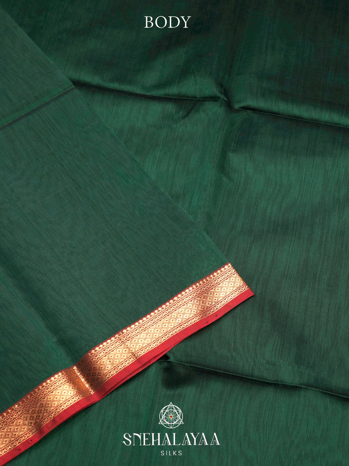 Green Maheshwari Silk Cotton Saree