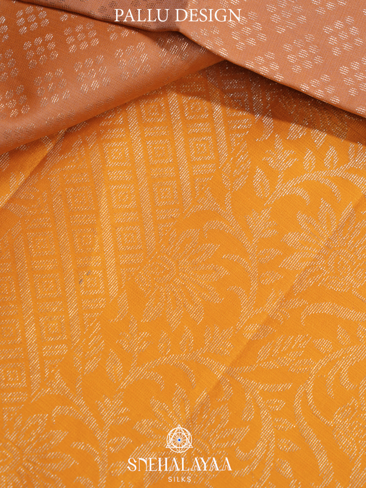 Burnt Orange Soft Silk Saree