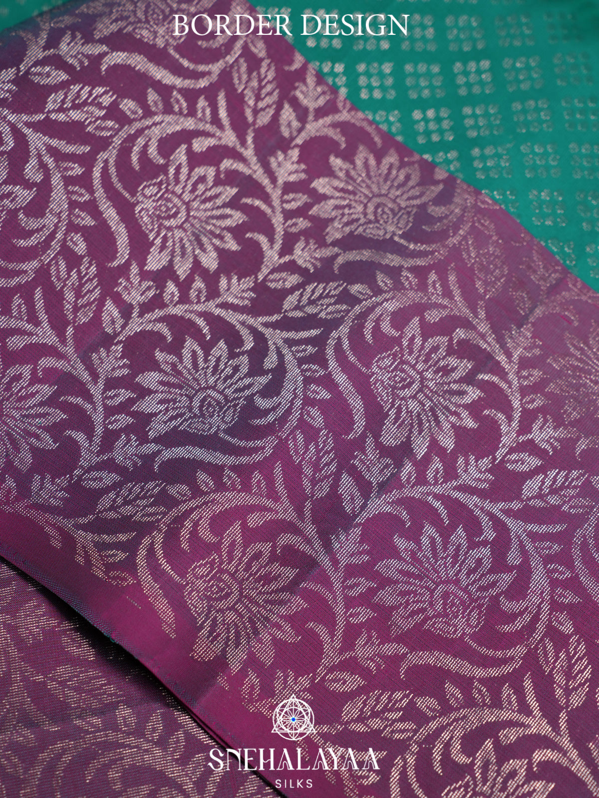 Teal Green Soft Silk Saree