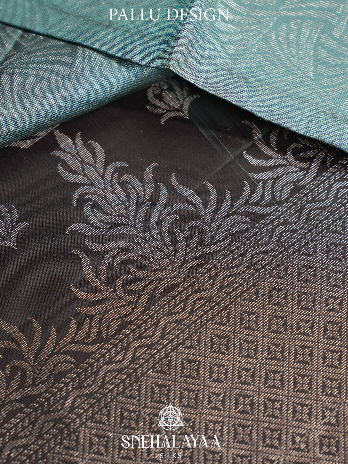 Aqua Blue Soft Silk Saree