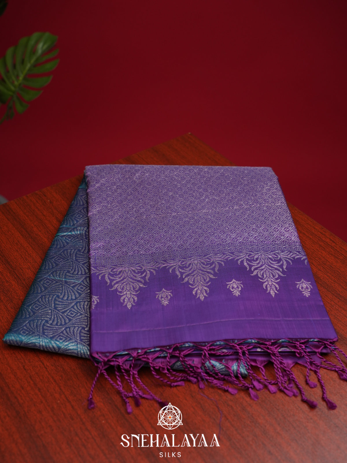Blue Soft Silk Saree