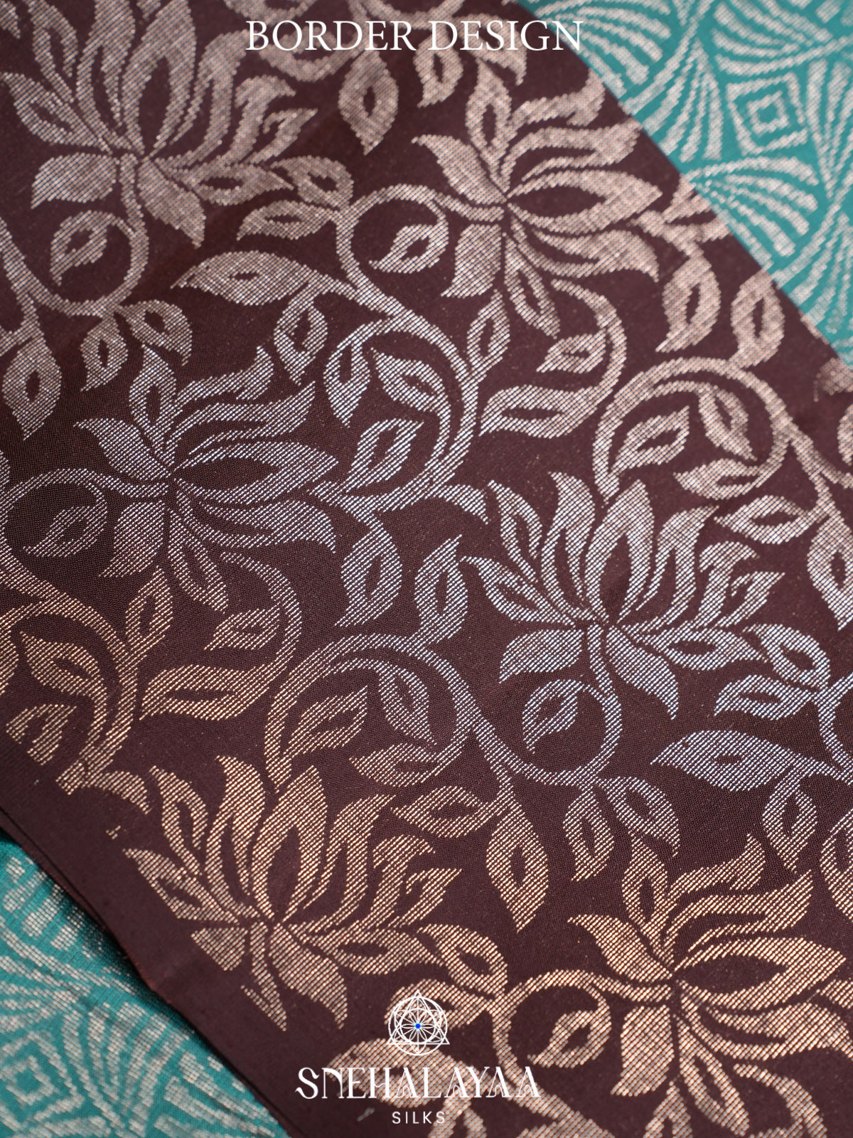 Teal Green Soft Silk Saree