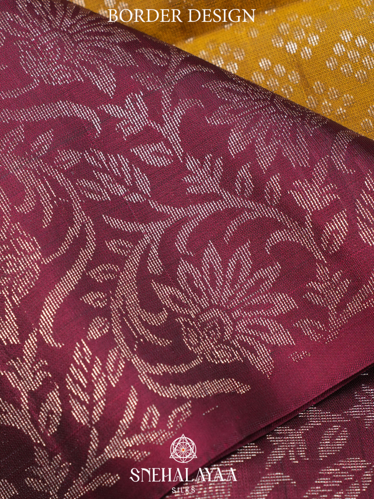 Mustard Yellow Soft Silk Saree