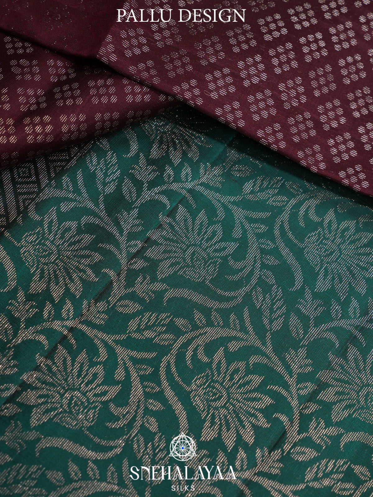 Burgundy Soft Silk Saree