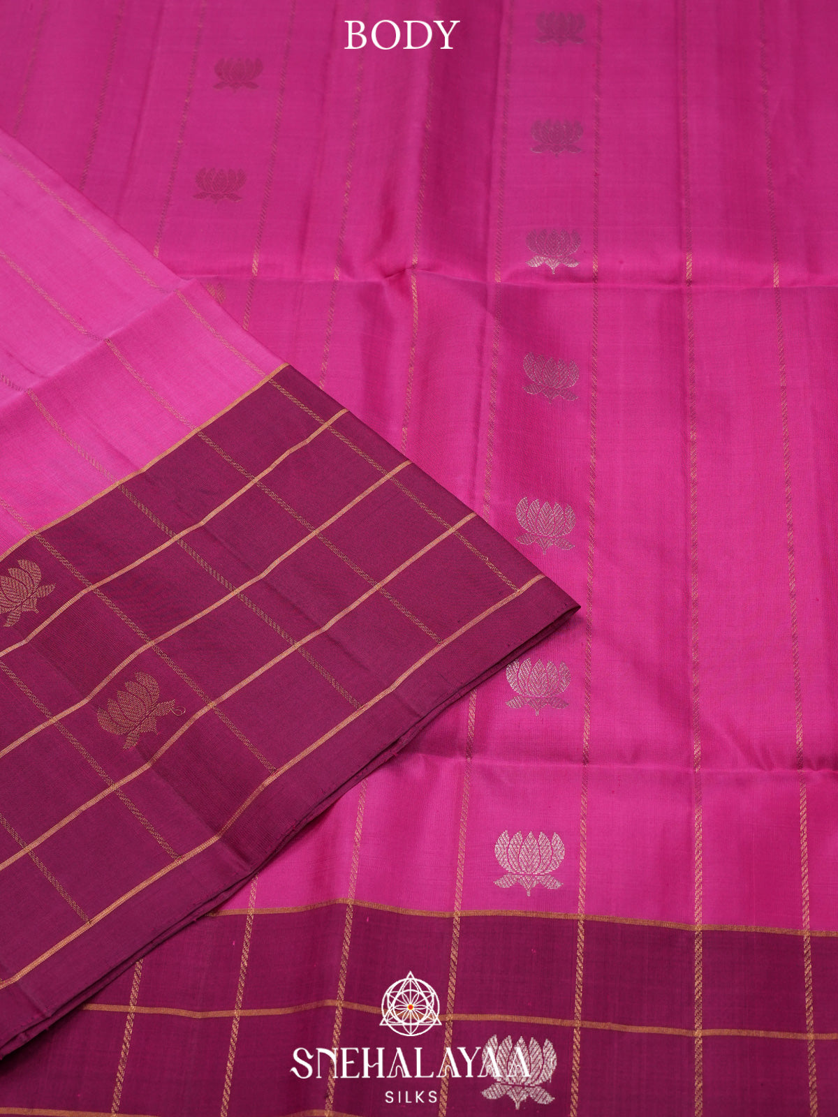 Pink Soft Silk Saree