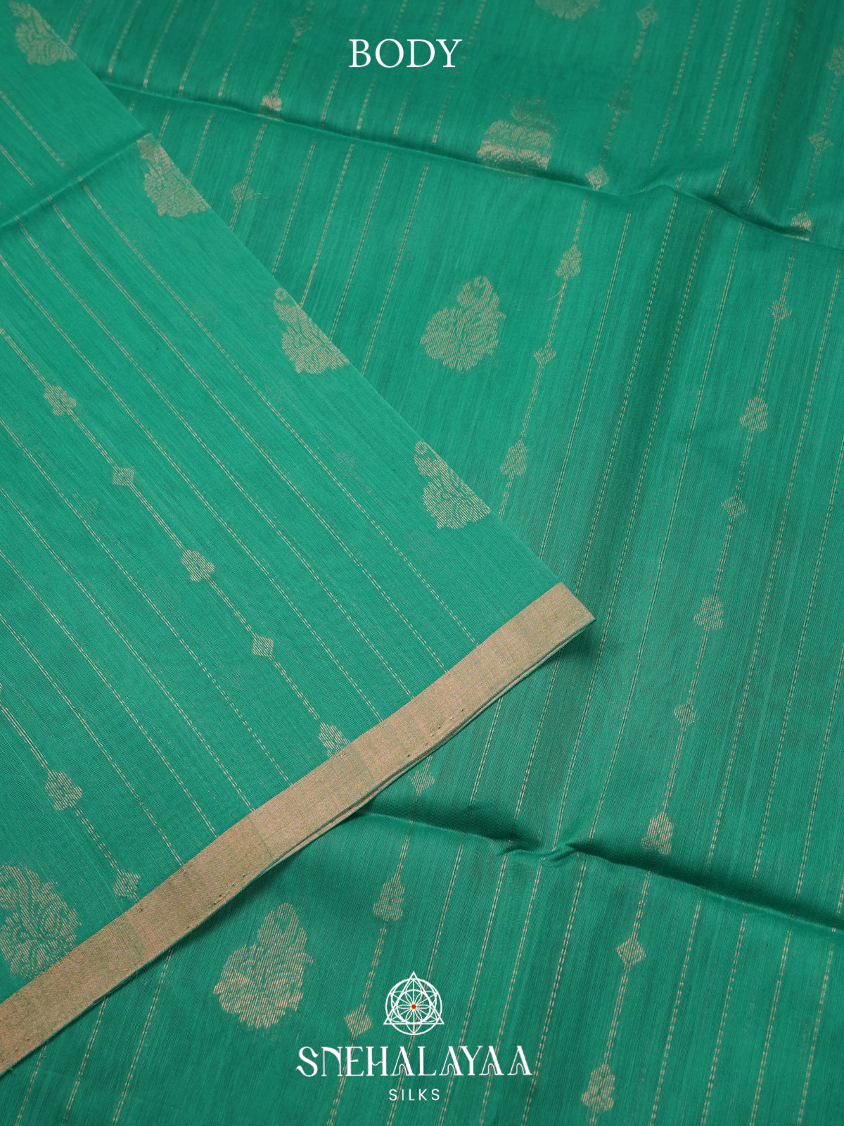 Green Kanchi Silk Cotton Saree