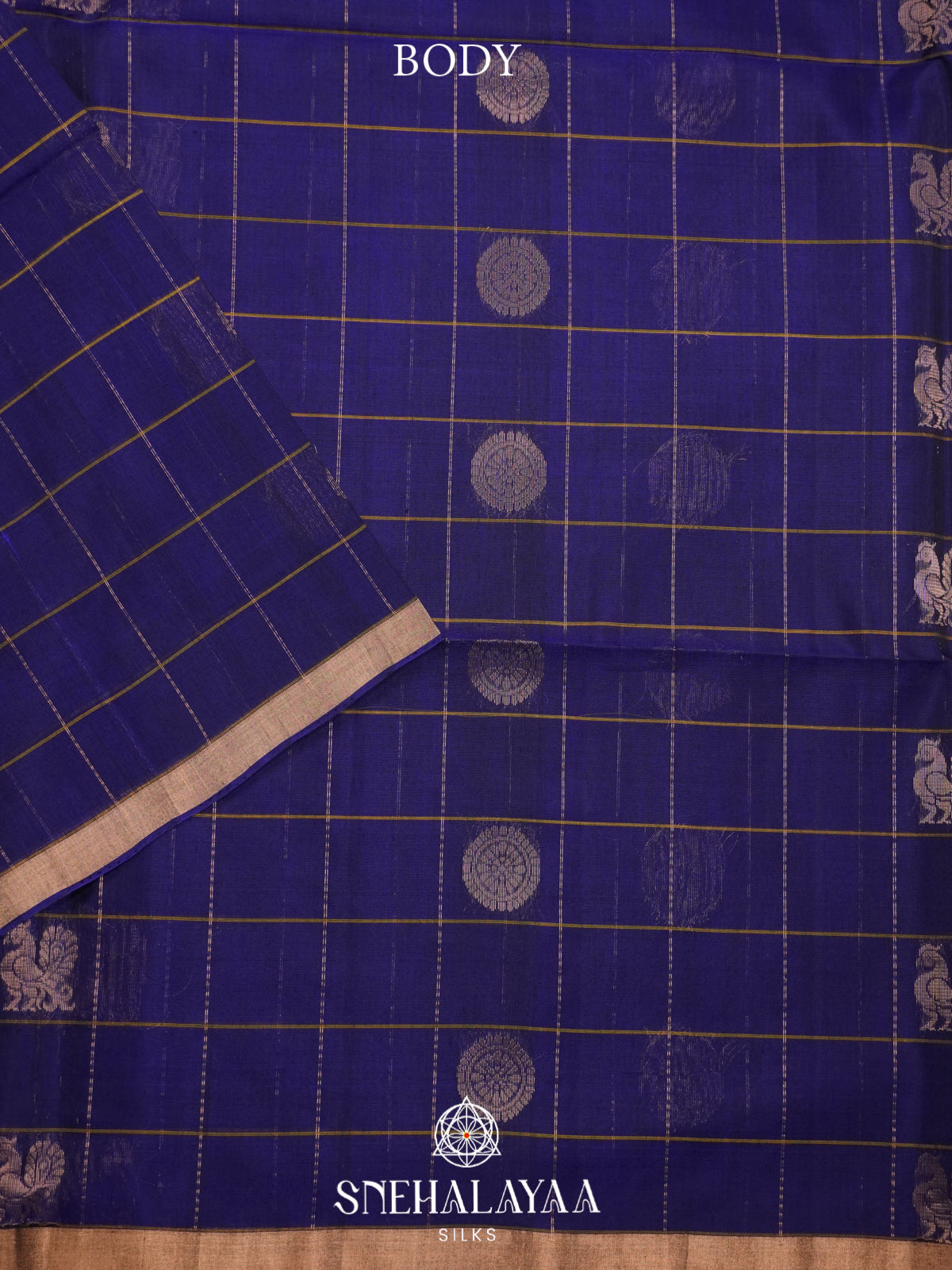 Purple Kanchi Silk Cotton Saree