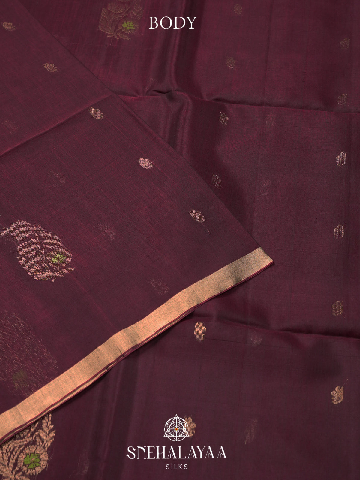 Coffee Brown Kanchi Silk Cotton Saree