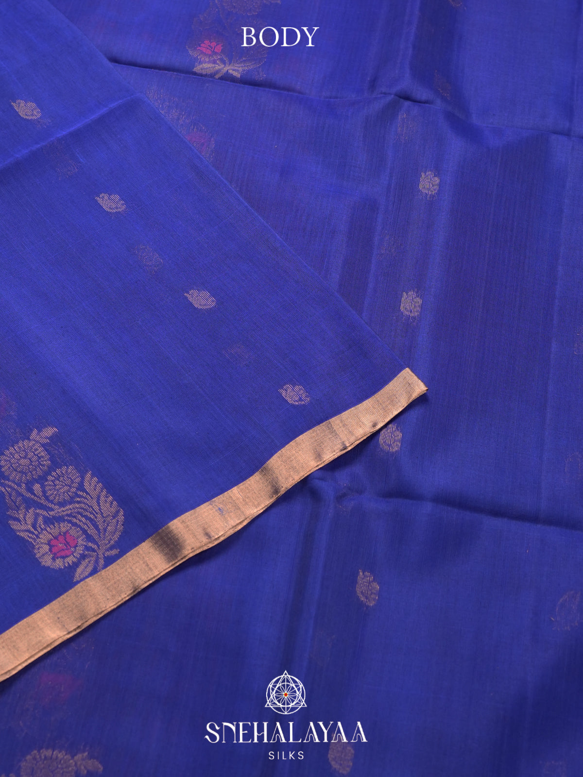 Purple Kanchi Silk Cotton Saree