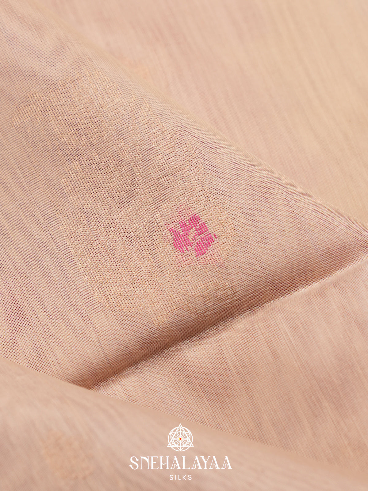 Cream Kanchi Silk Cotton Saree