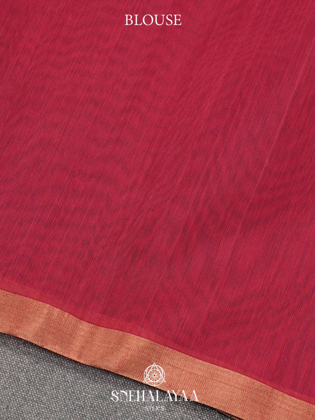 Ink Blue Kanchi Silk Cotton Saree
