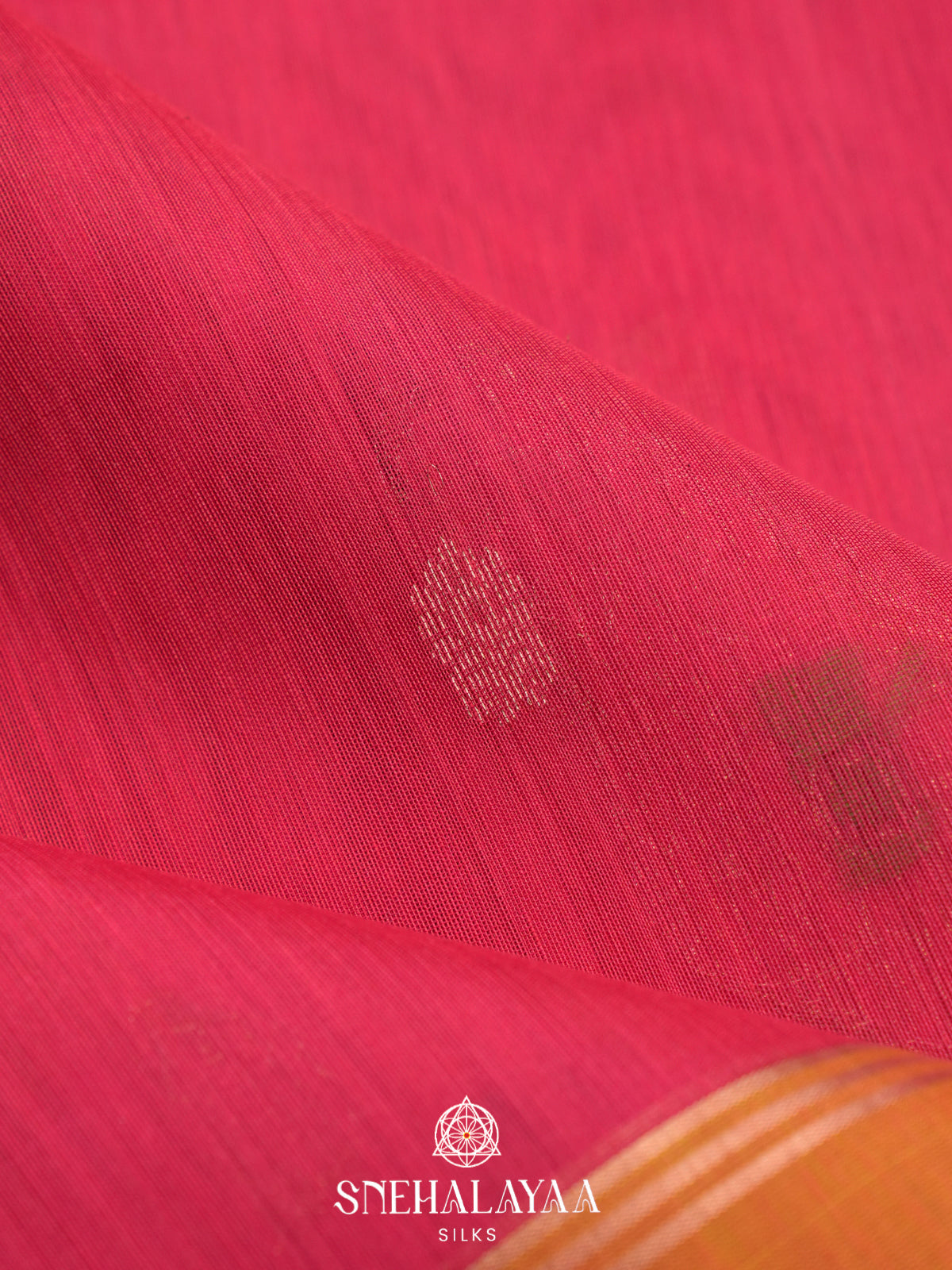 Ruby Red Kanchi Silk Cotton Saree