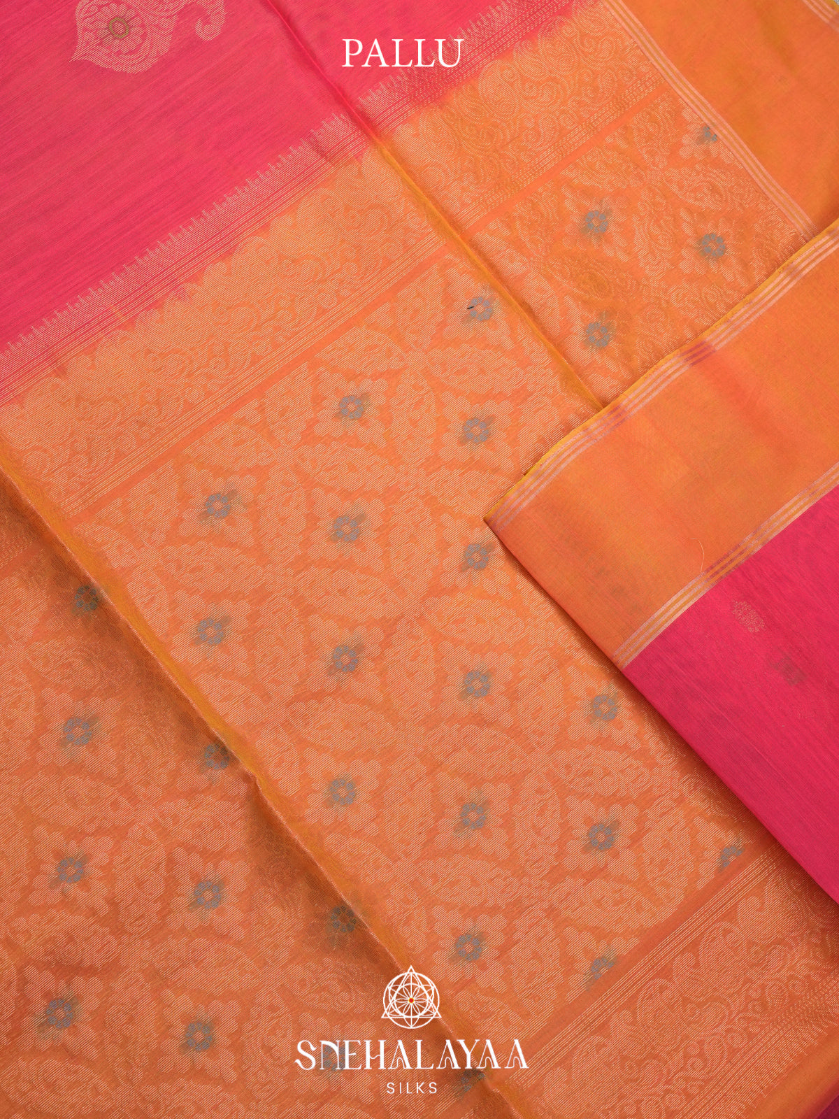 Ruby Red Kanchi Silk Cotton Saree