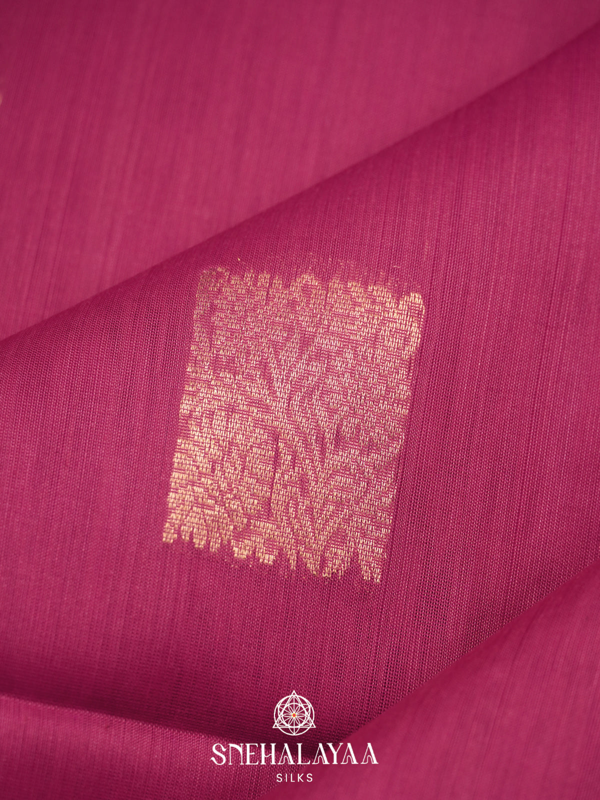 Pink Kanchi Silk Cotton Saree