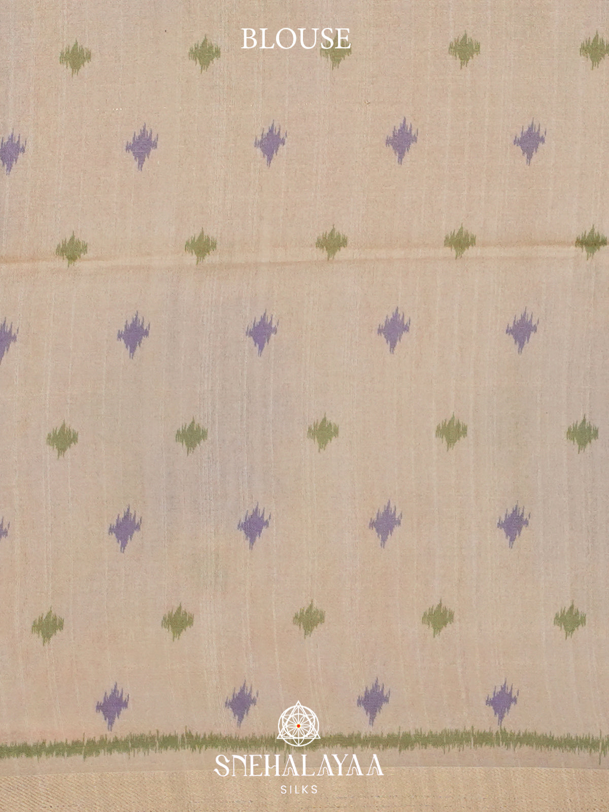 Lilac Tussar Saree