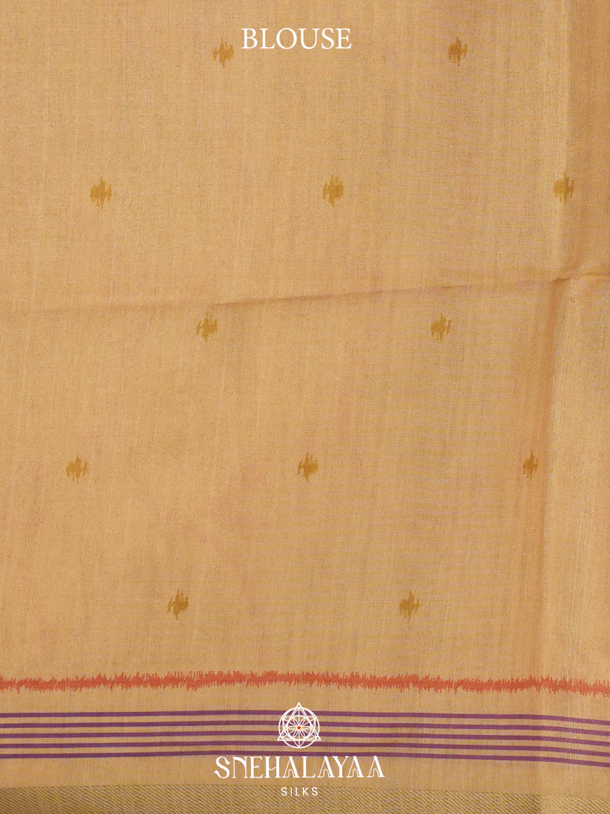 Yellow Tussar Saree