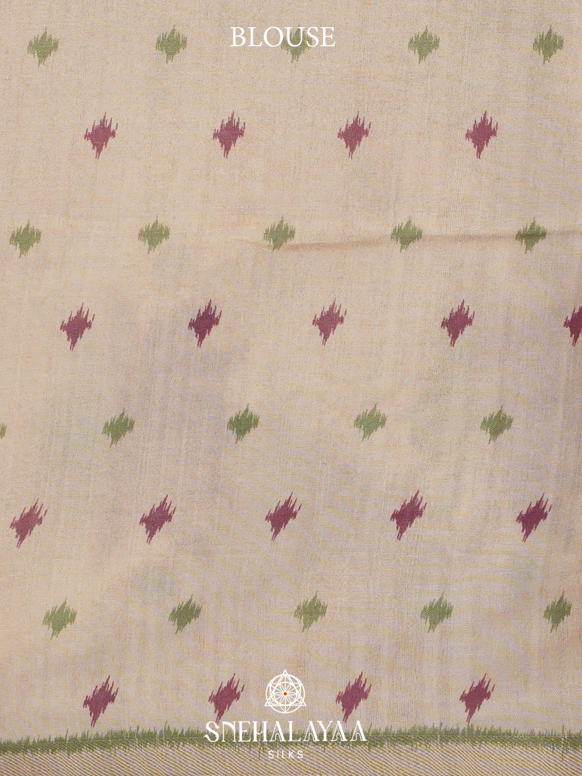 Mauve Purple Tussar Saree