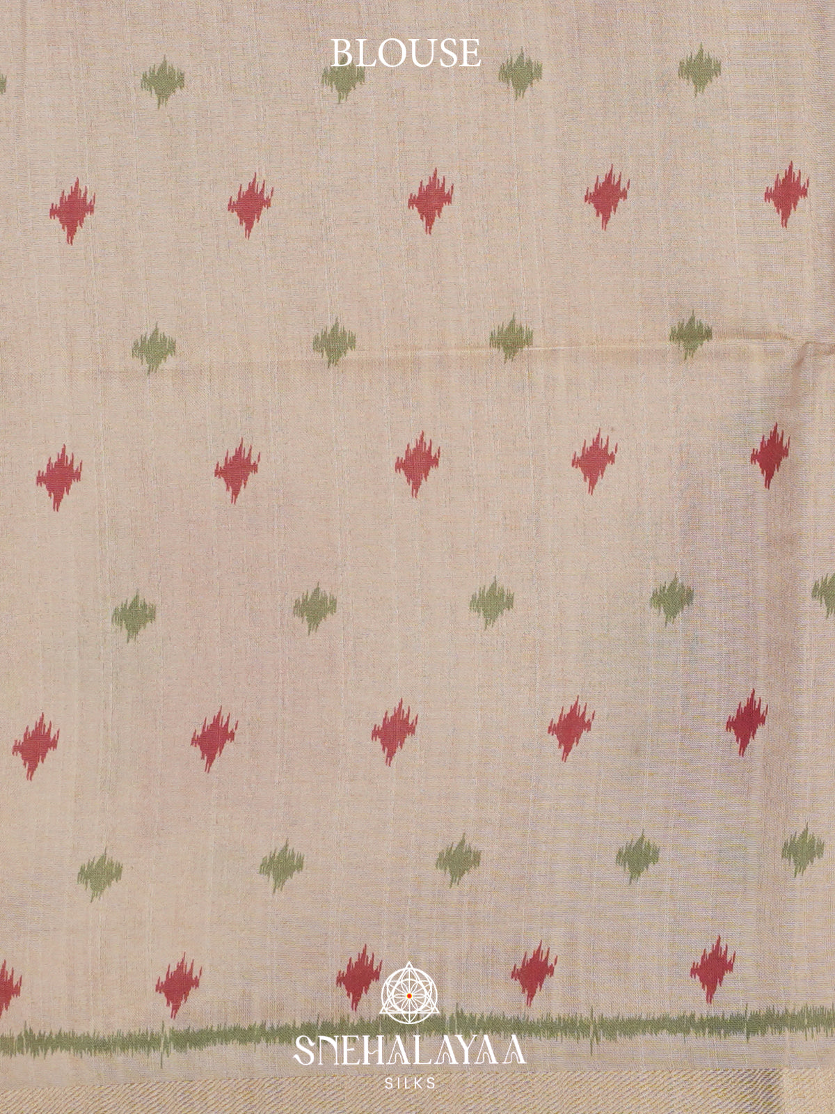 Mauve Pink Tussar Saree