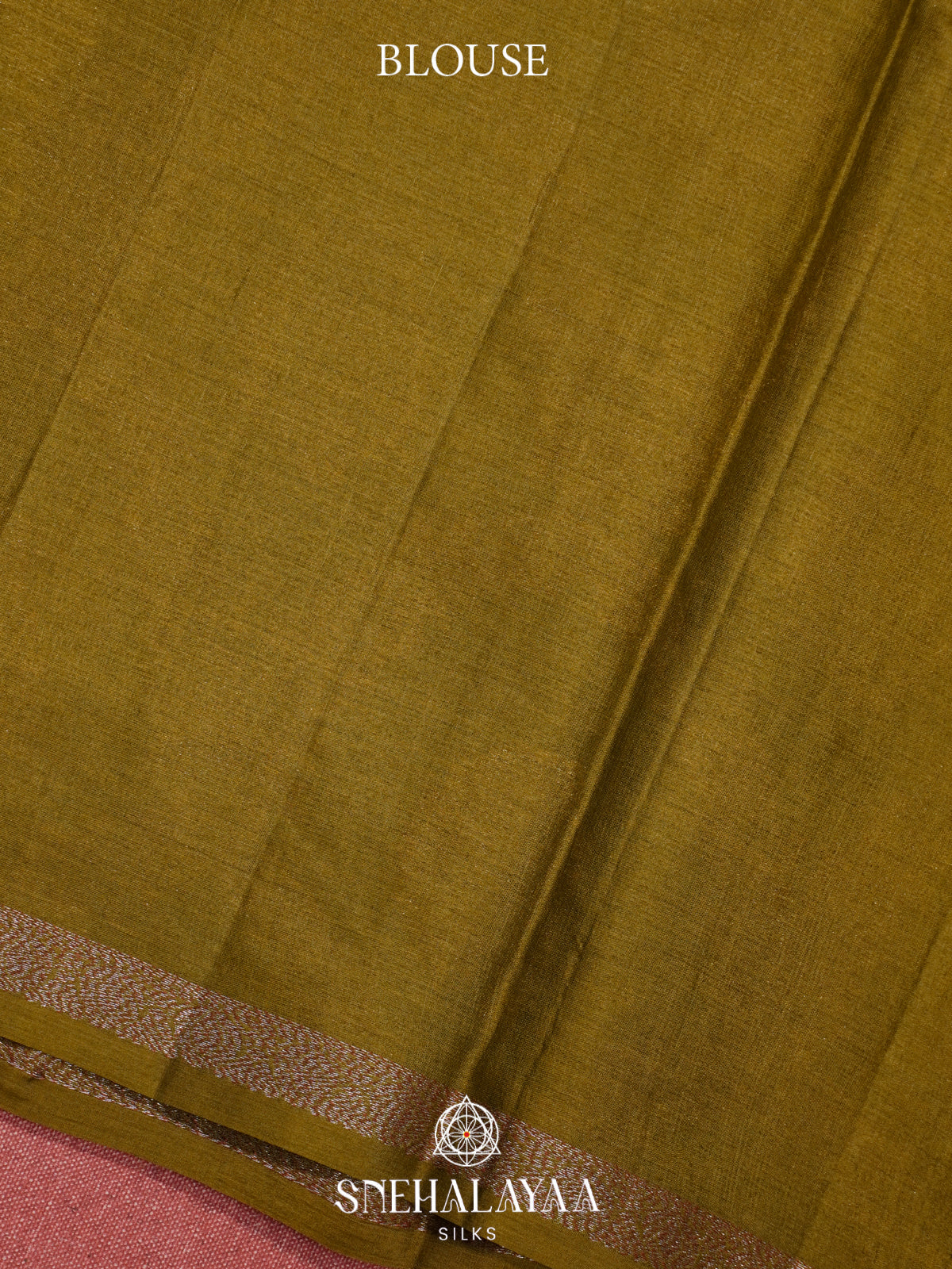 Mehandi Green Tussar Saree