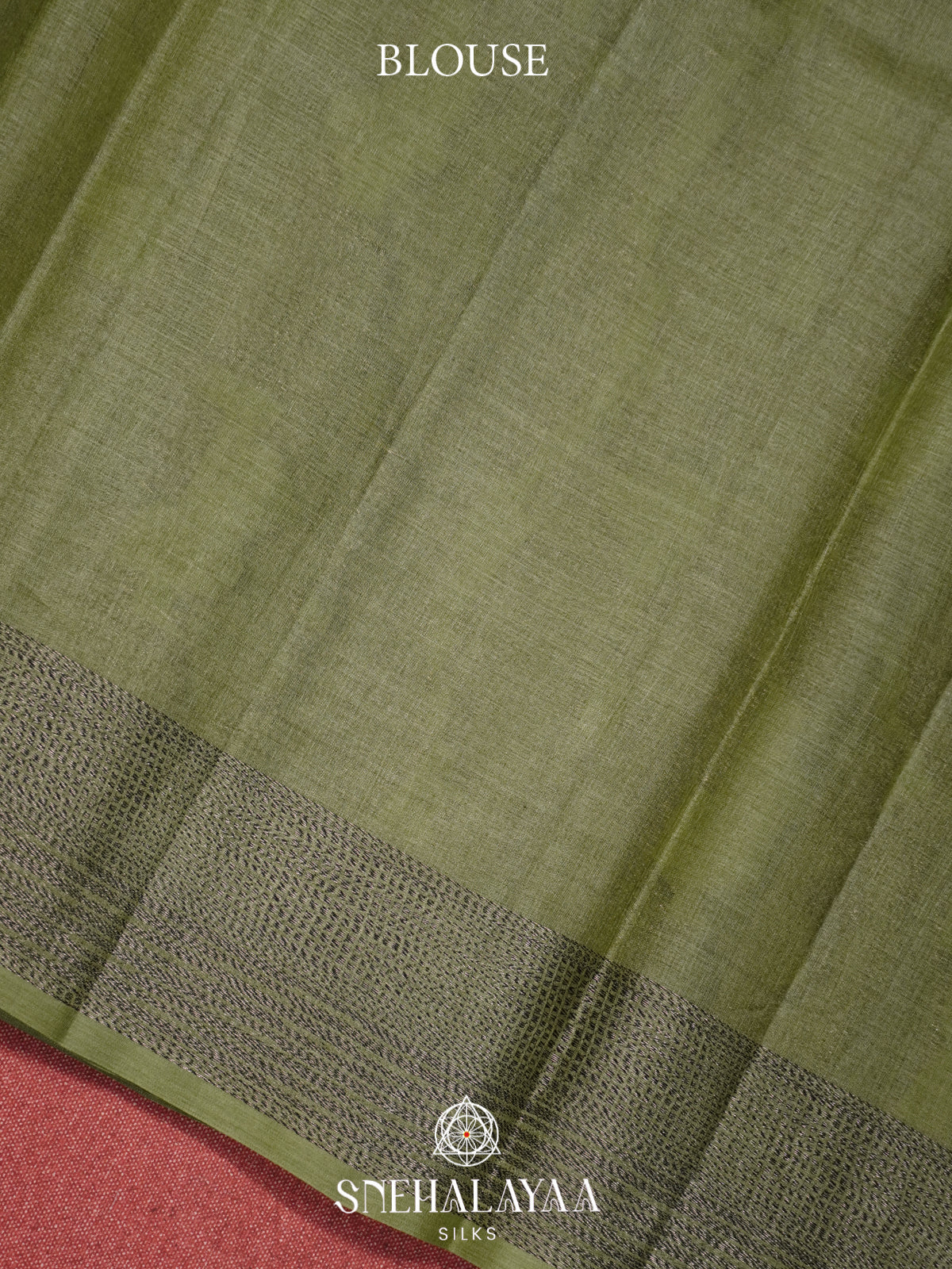 Pale Green Tussar Saree
