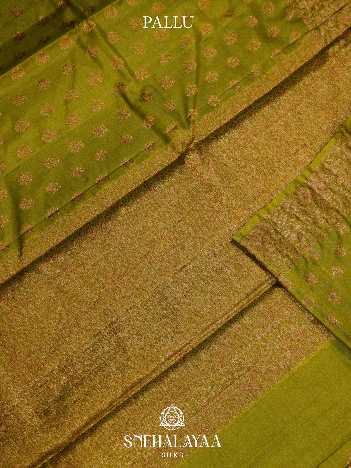 Green Tussar Saree