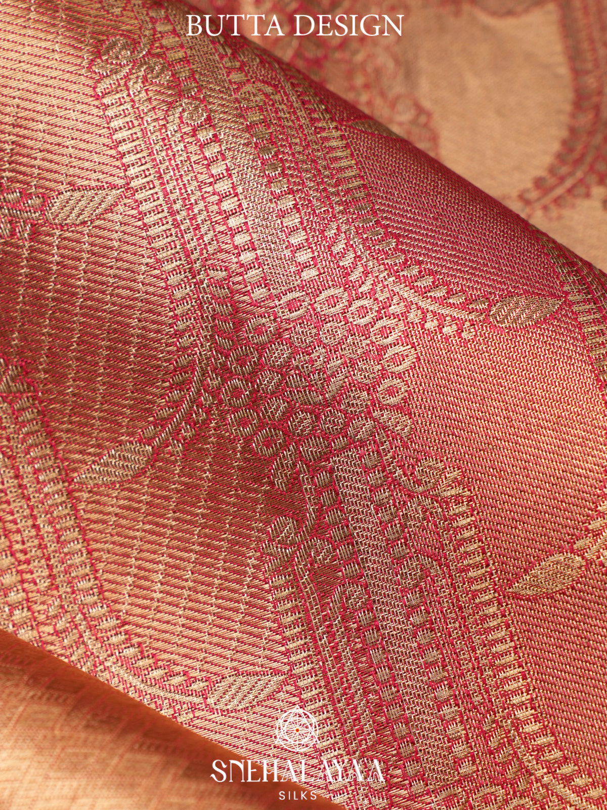 Rose Pink Kanjivaram Silk Saree