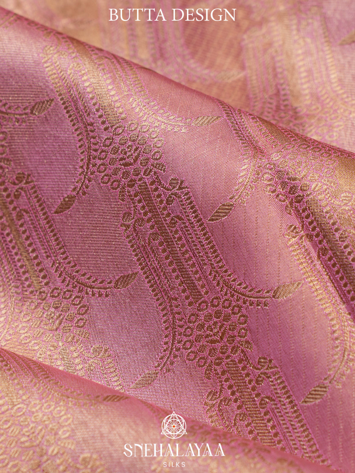 Pink Kanjivaram Silk Saree