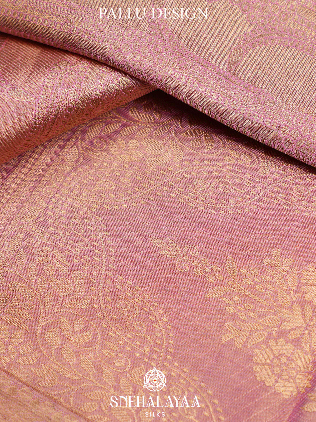 Pink Kanjivaram Silk Saree