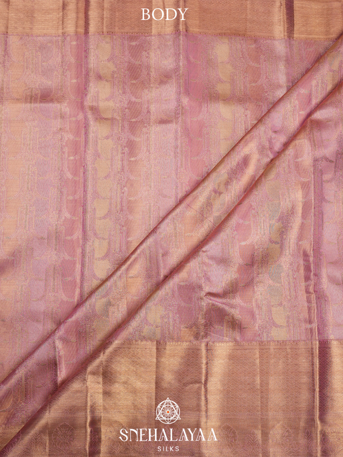 Pink Kanjivaram Silk Saree
