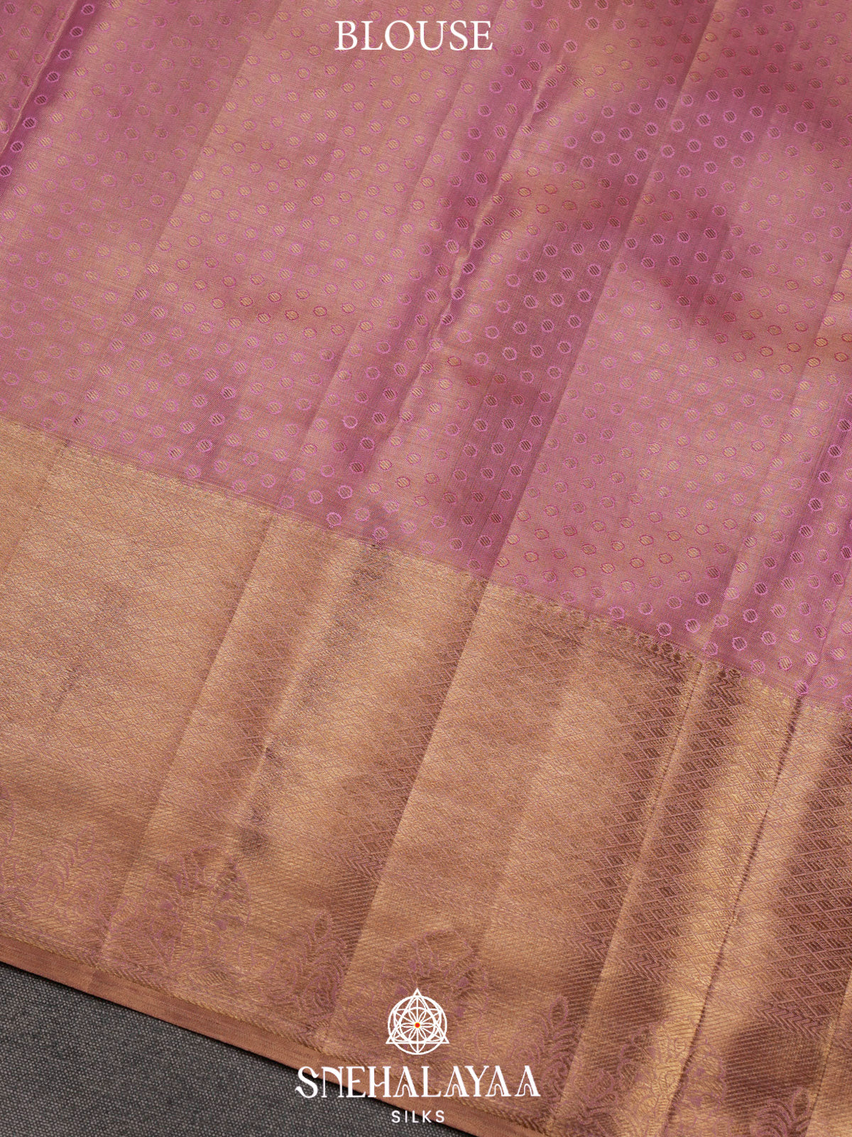 Pink Kanjivaram Silk Saree
