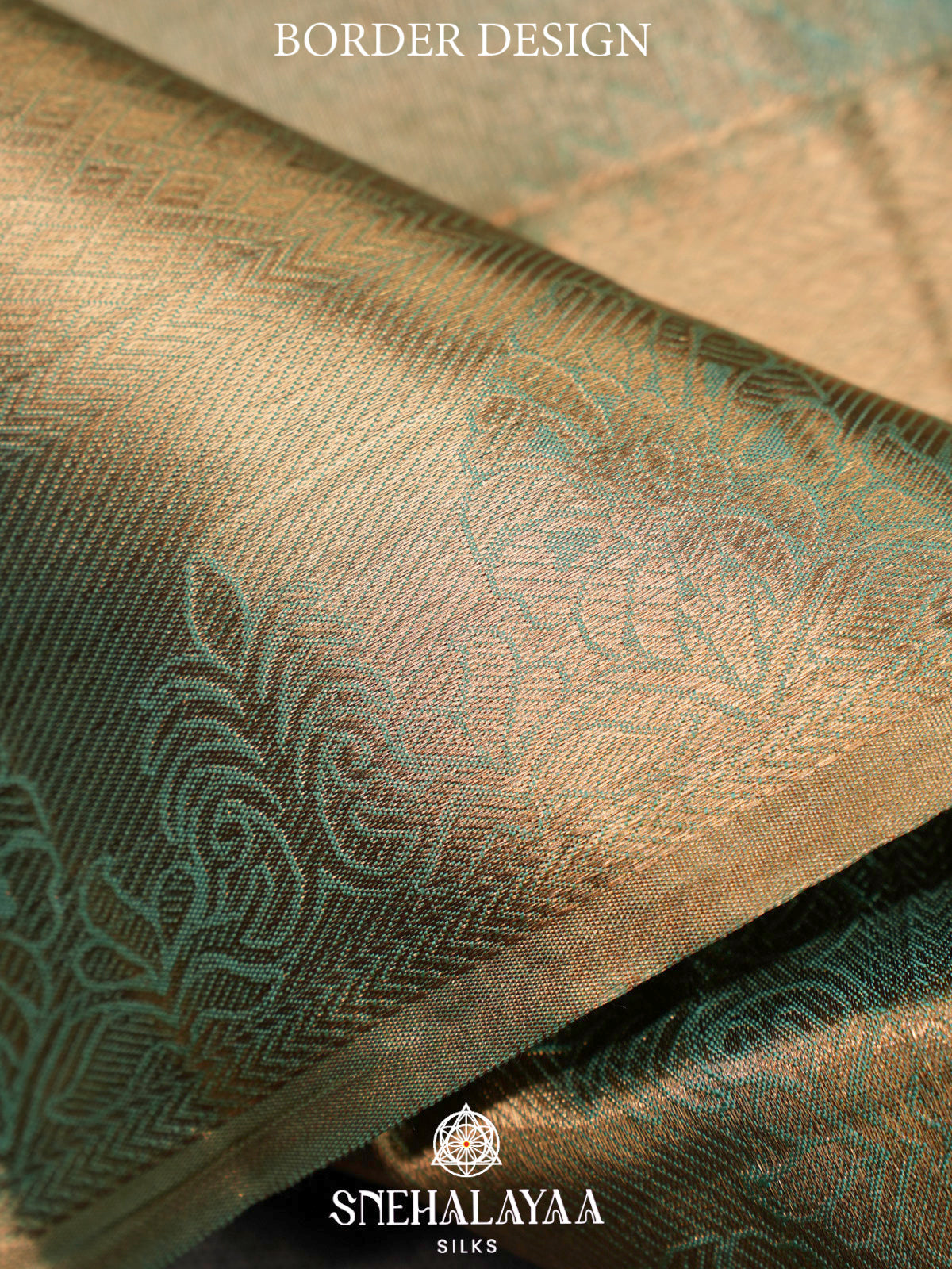 Mint Green Kanjivaram Silk Saree