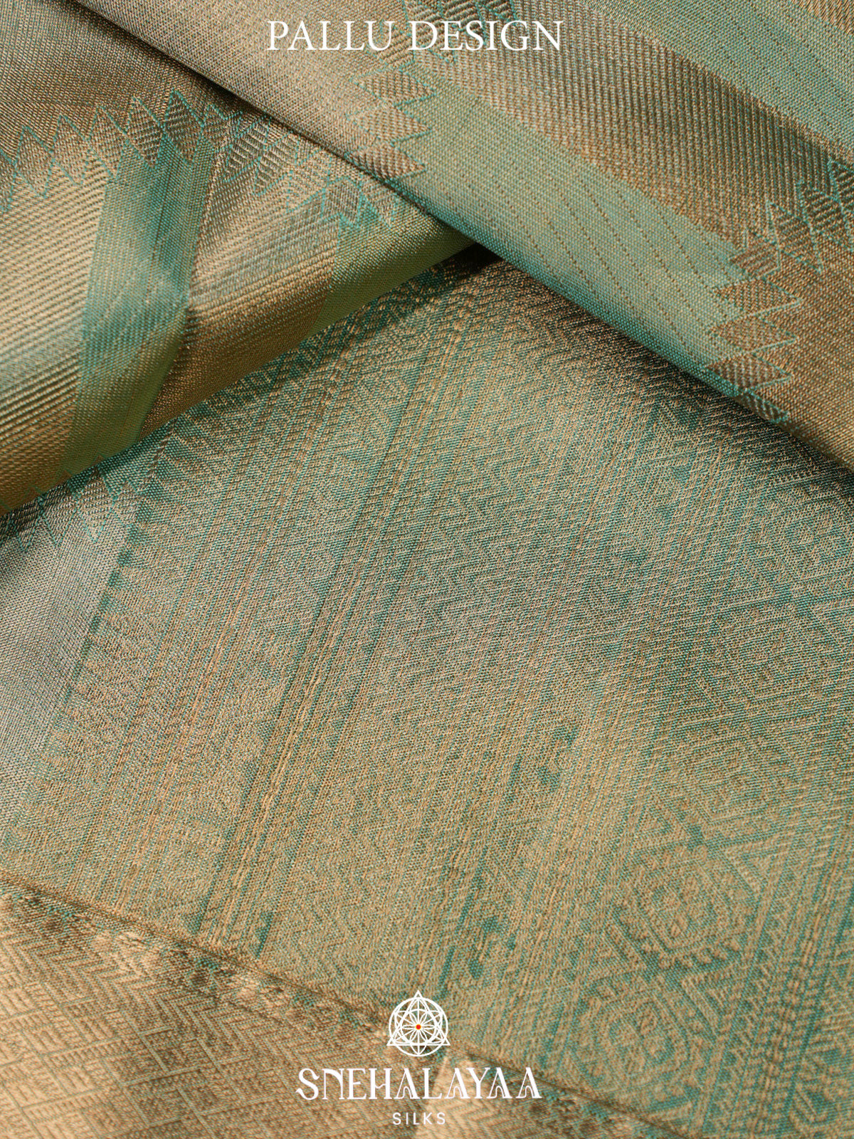 Mint Green Kanjivaram Silk Saree