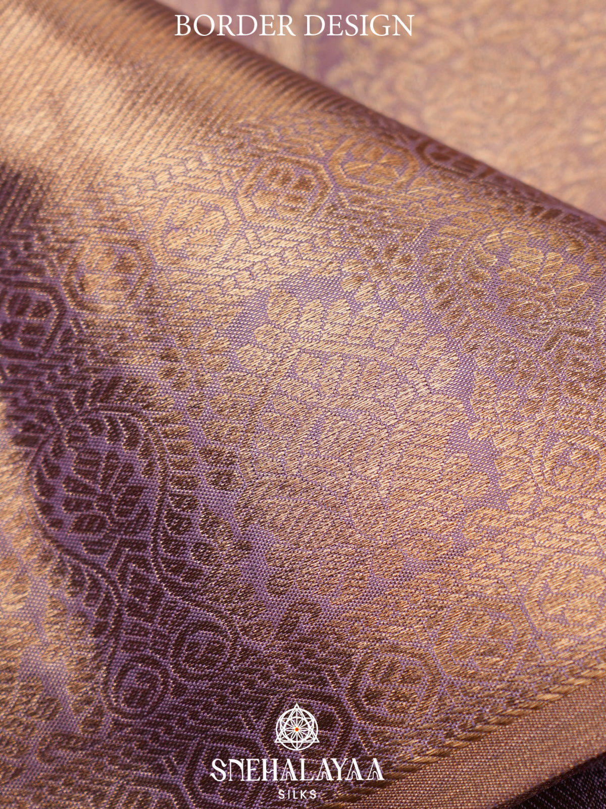 Pale Lavender Kanjivaram Silk Saree