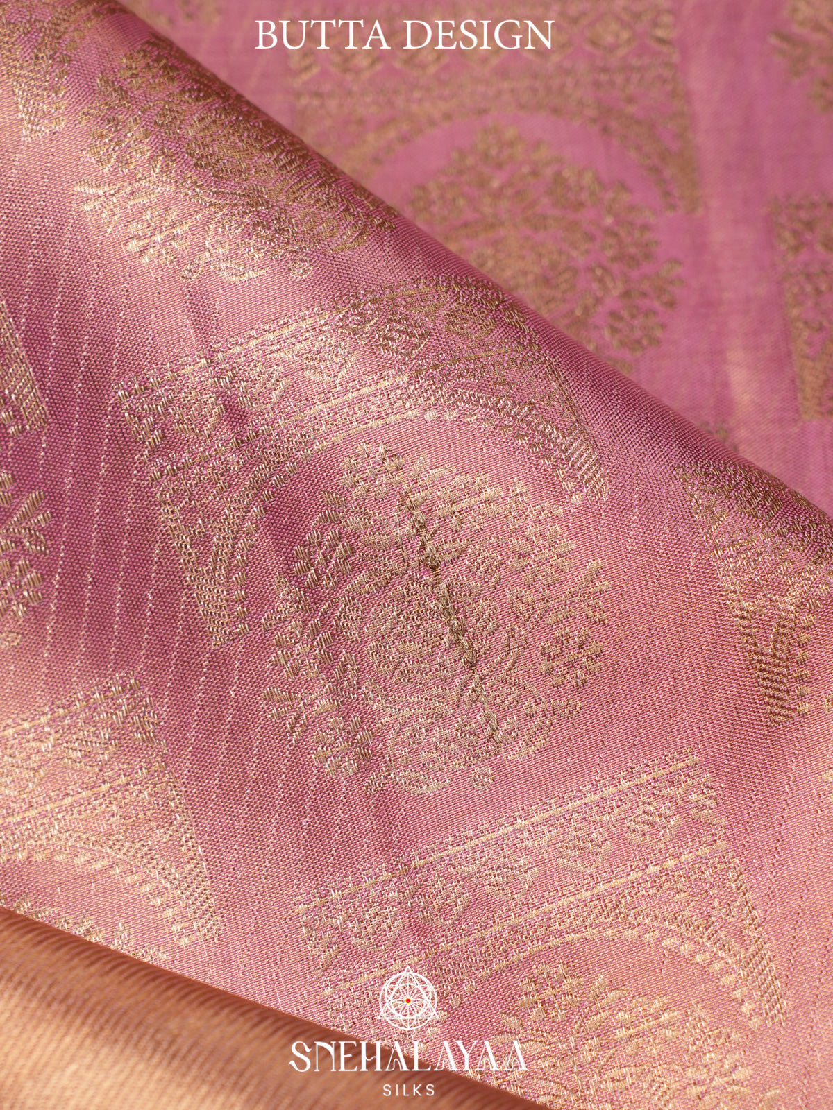 Baby Pink Kanjivaram Silk Saree