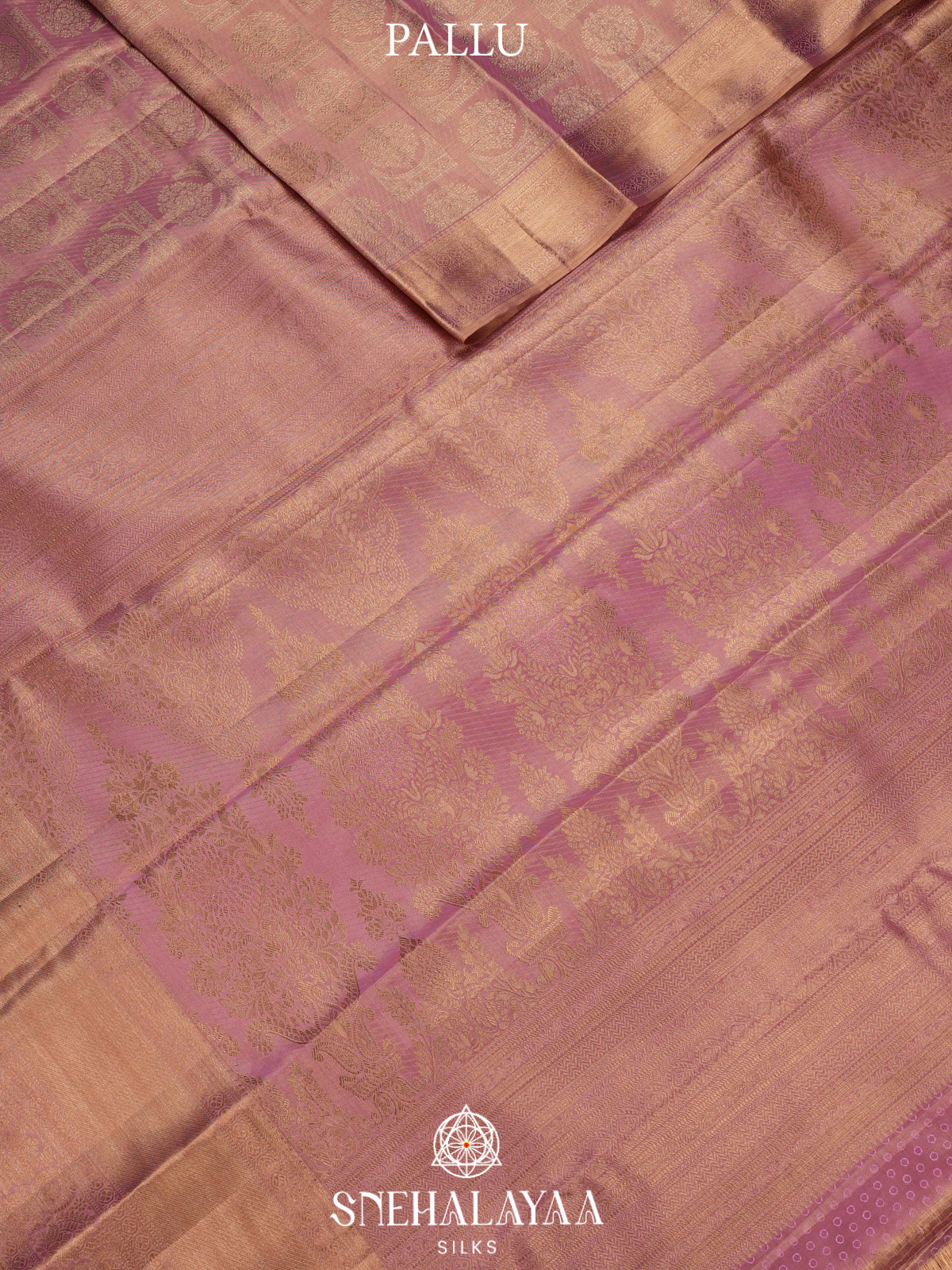 Baby Pink Kanjivaram Silk Saree
