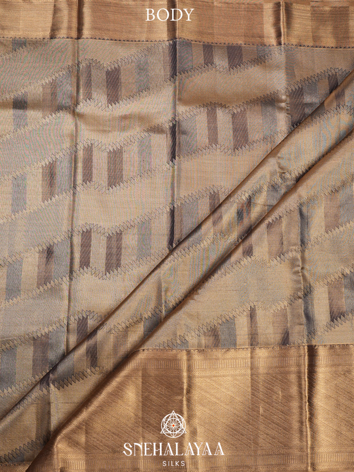 Moss Green Kanjivaram Silk Saree