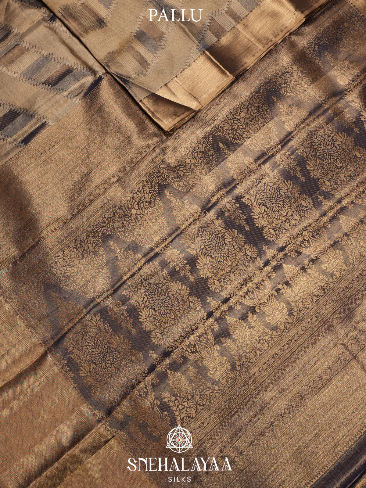 Moss Green Kanjivaram Silk Saree