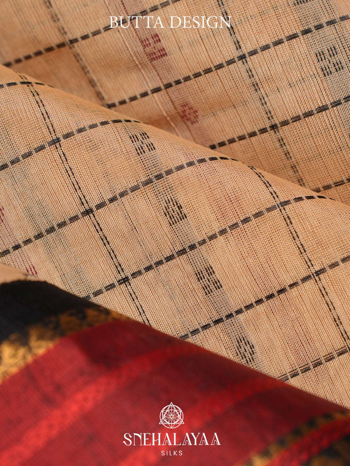 Cream Kanchi Silk Cotton Saree