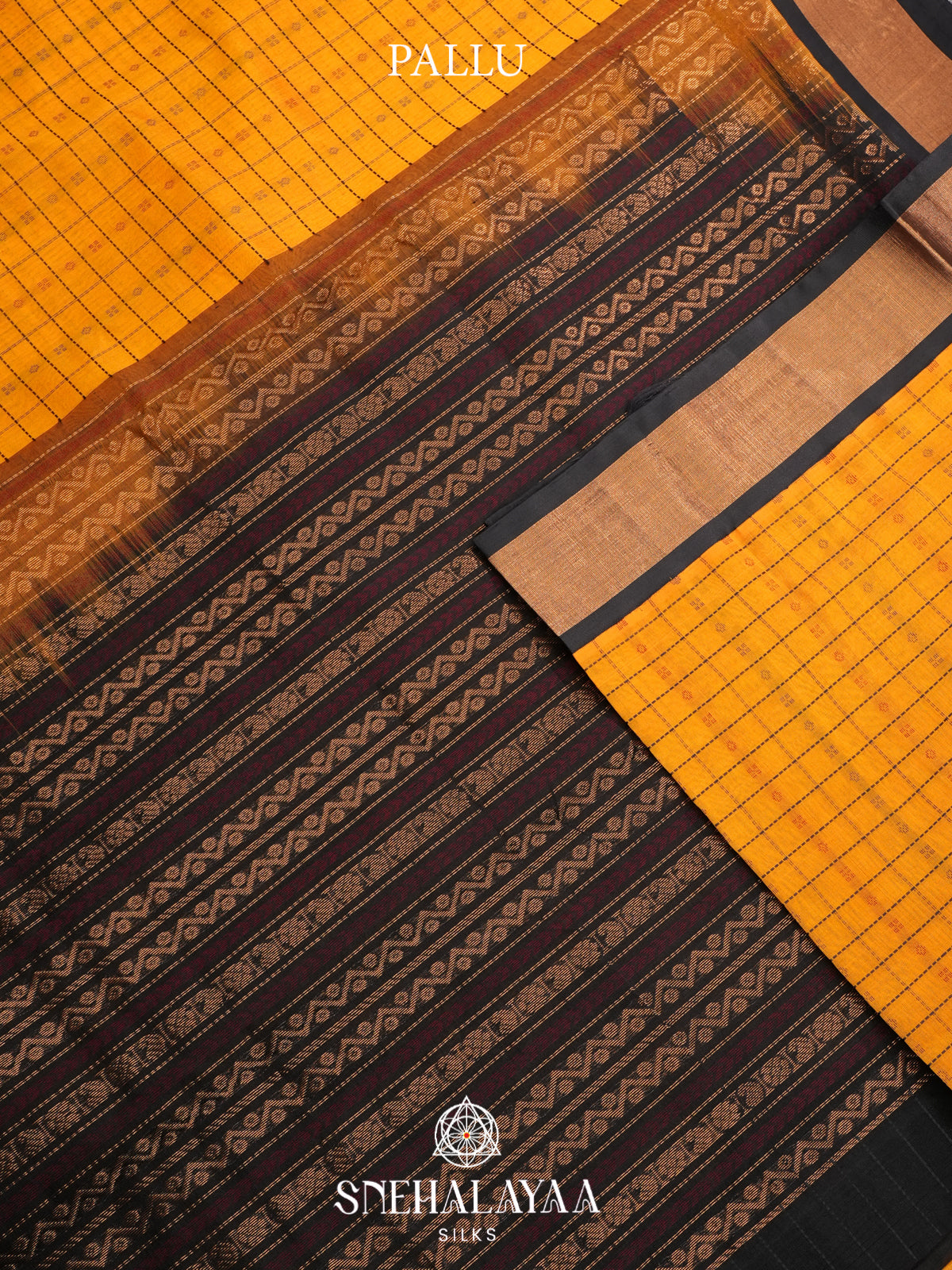 Mango Yellow Kanchi Silk Cotton Saree