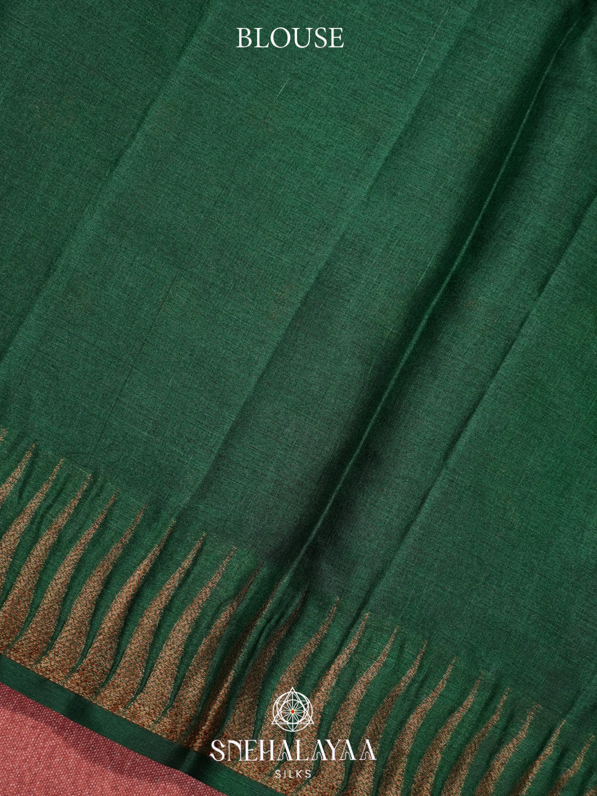 Plum Tussar Saree