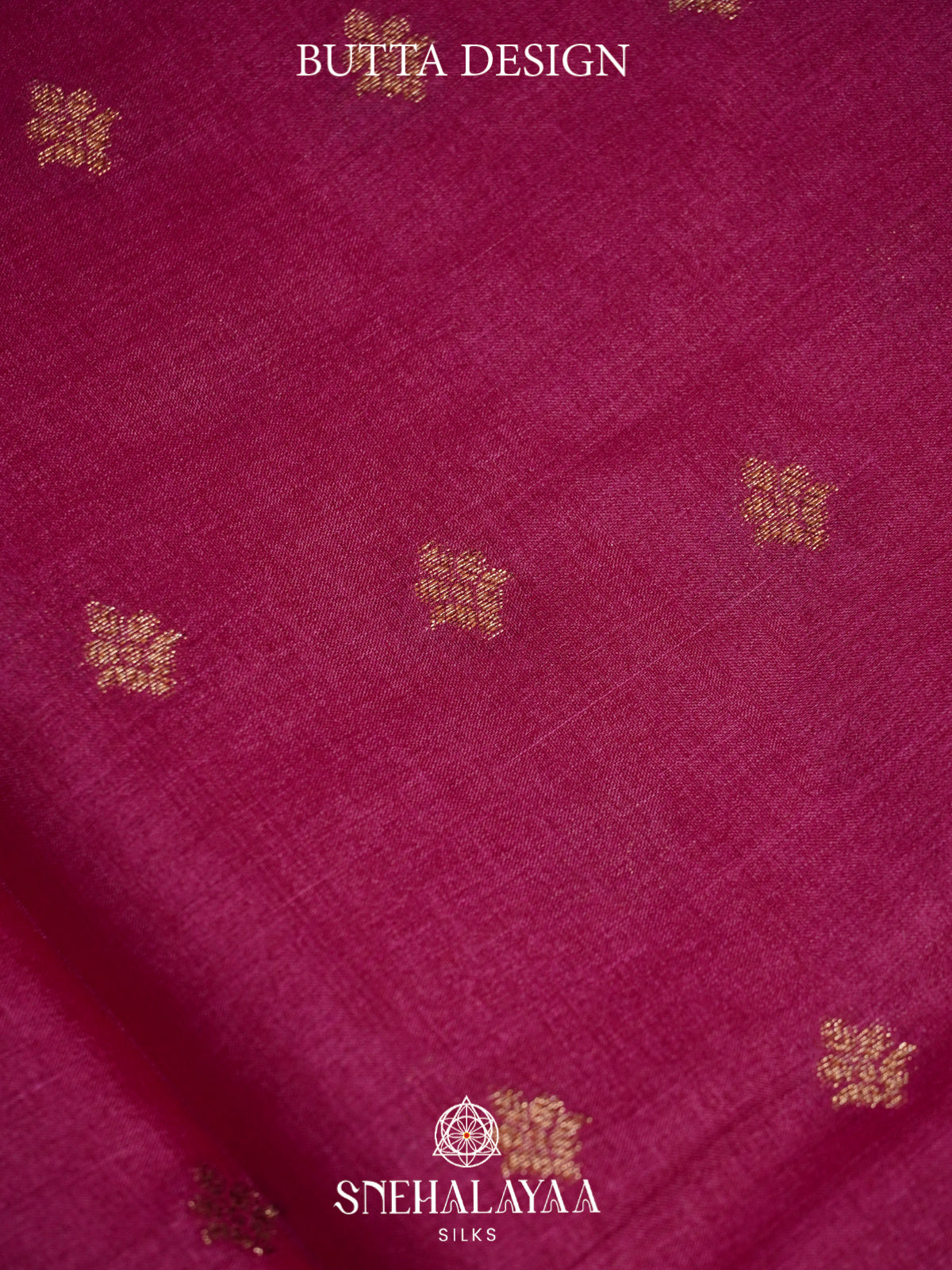Magenta Pink Tussar Saree