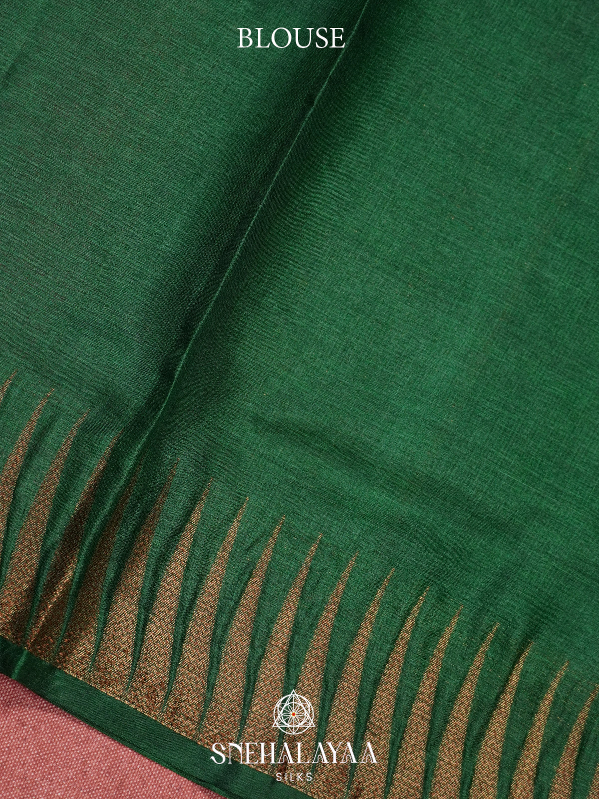 Magenta Pink Tussar Saree