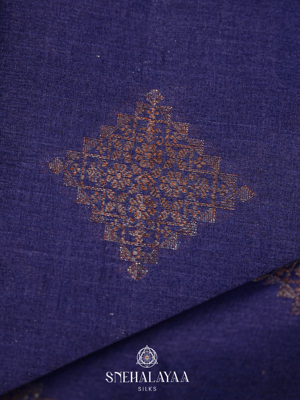 Purple Tussar Saree